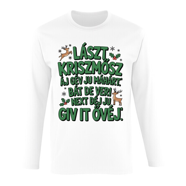 Hosszú ujjú póló