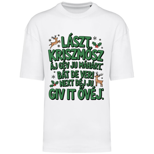 Prémium oversized unisex póló