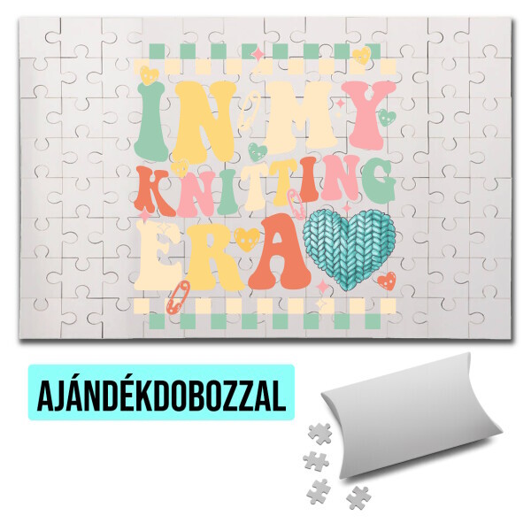 Puzzle - kirakó ajándékdobozzal