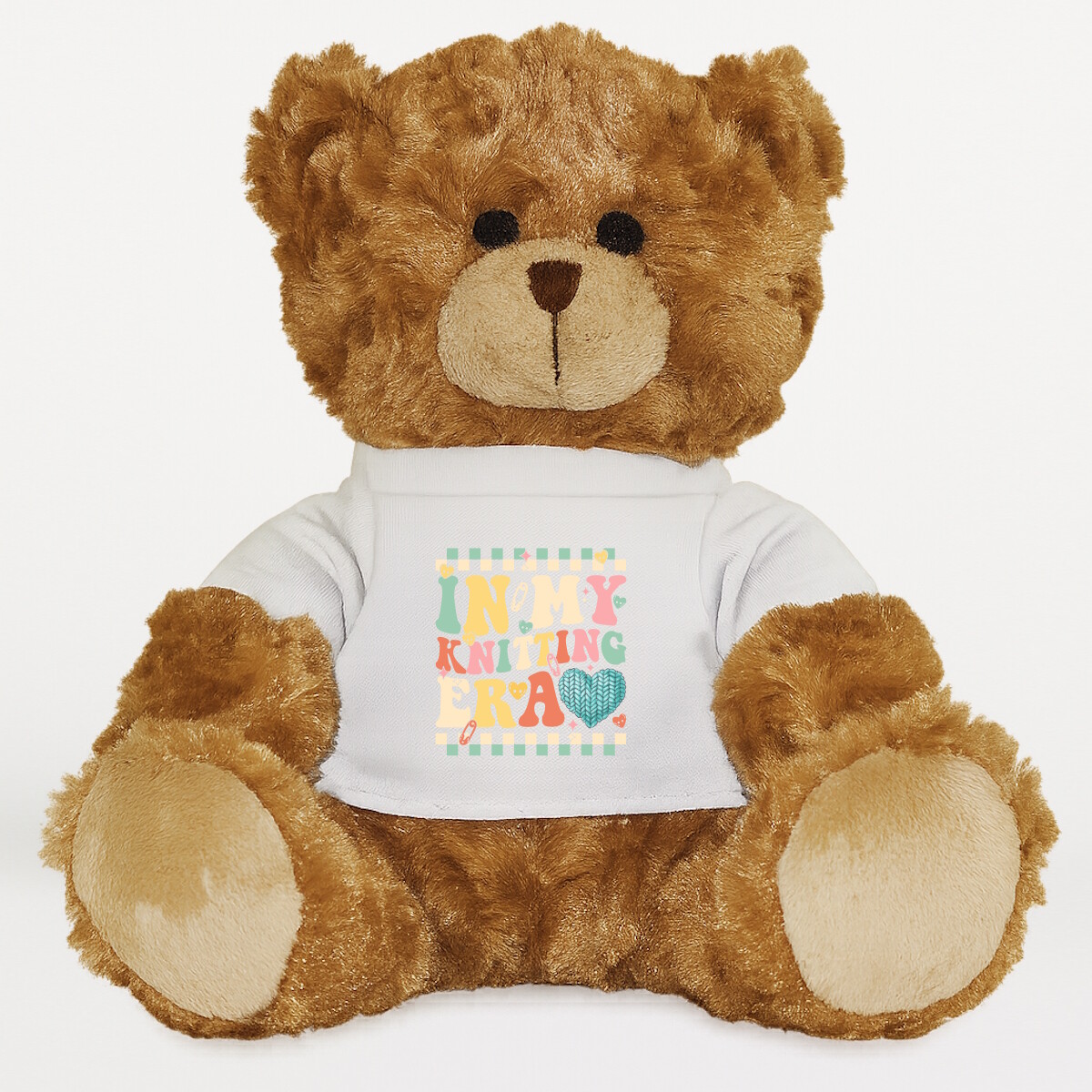 Plüssmaci egyedi pólóval