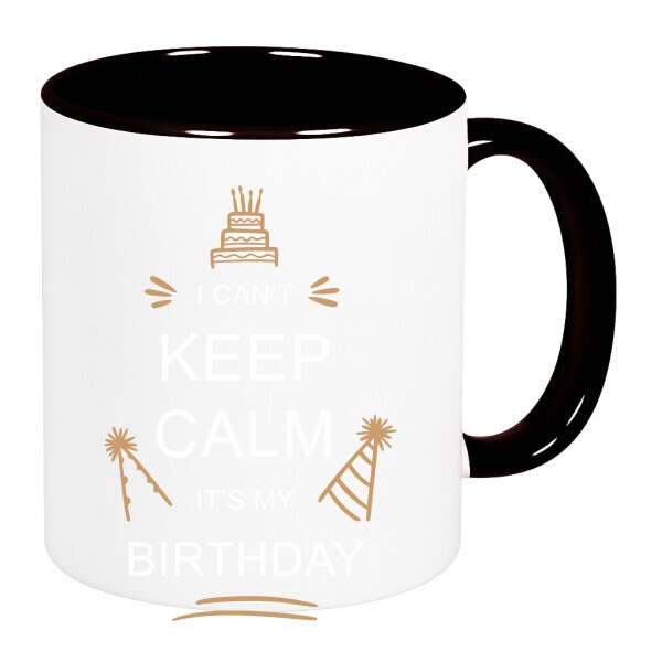 Színes fülű és belsejű bögre