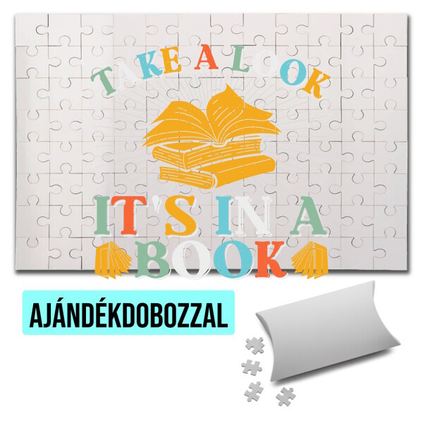 Puzzle - kirakó ajándékdobozzal