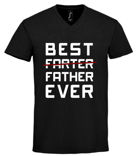 Unisex V nyakú póló