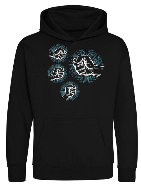 Kapucnis belebújós gyerek pulóver