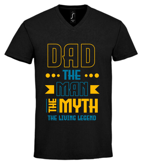 Unisex V nyakú póló