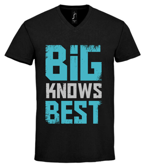 Unisex V nyakú póló