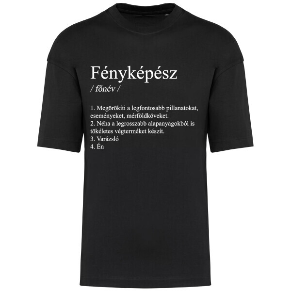 Prémium oversized unisex póló