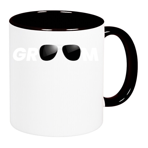 Színes fülű és belsejű bögre