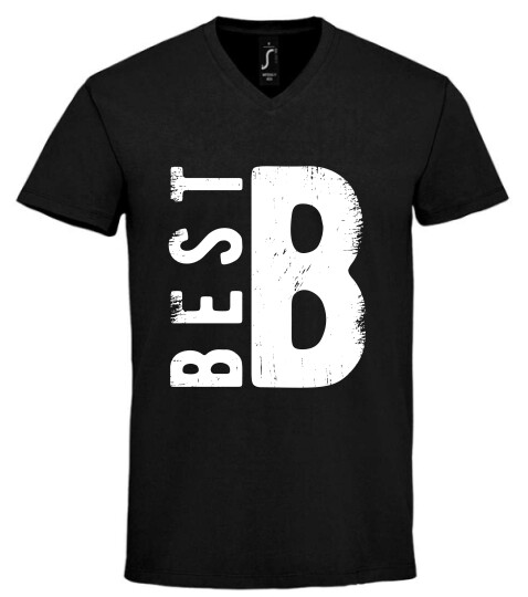 Unisex V nyakú póló