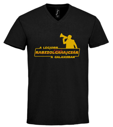 Unisex V nyakú póló