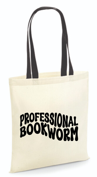 Vászontáska - színes fülű 