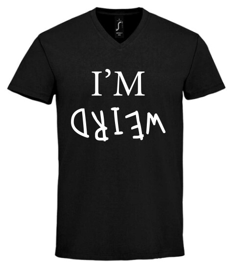 Unisex V nyakú póló