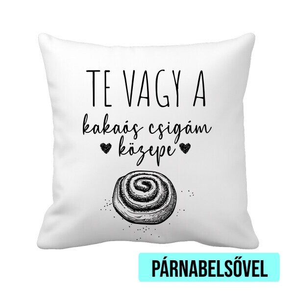 Párnahuzat béléssel