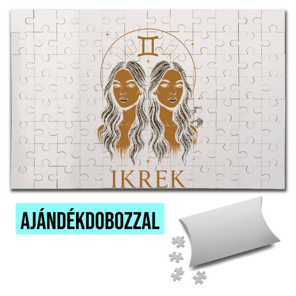 Puzzle - kirakó ajándékdobozzal