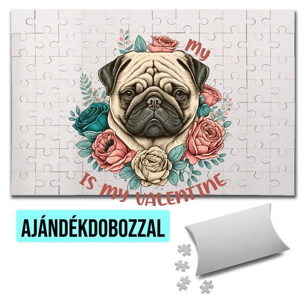 Puzzle - kirakó ajándékdobozzal