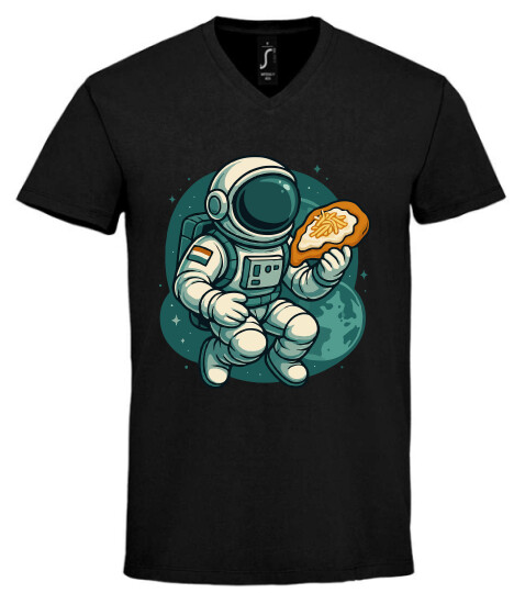 Unisex V nyakú póló