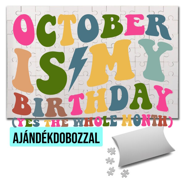 Puzzle - kirakó ajándékdobozzal