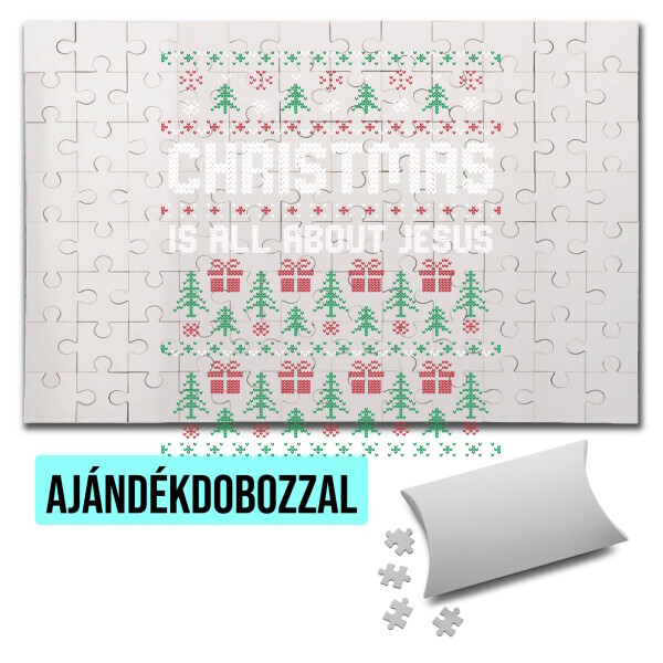 Puzzle - kirakó ajándékdobozzal