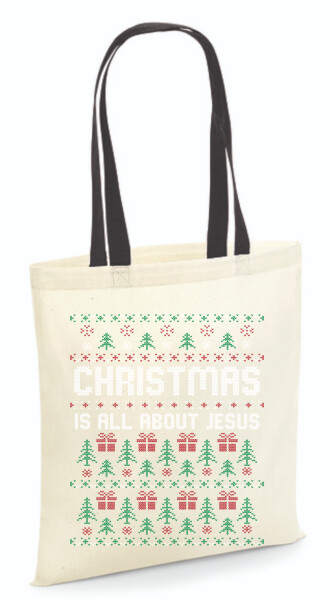 Vászontáska - színes fülű 