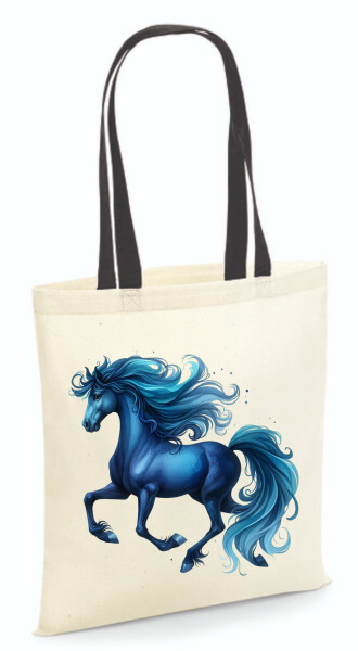 Vászontáska - színes fülű 