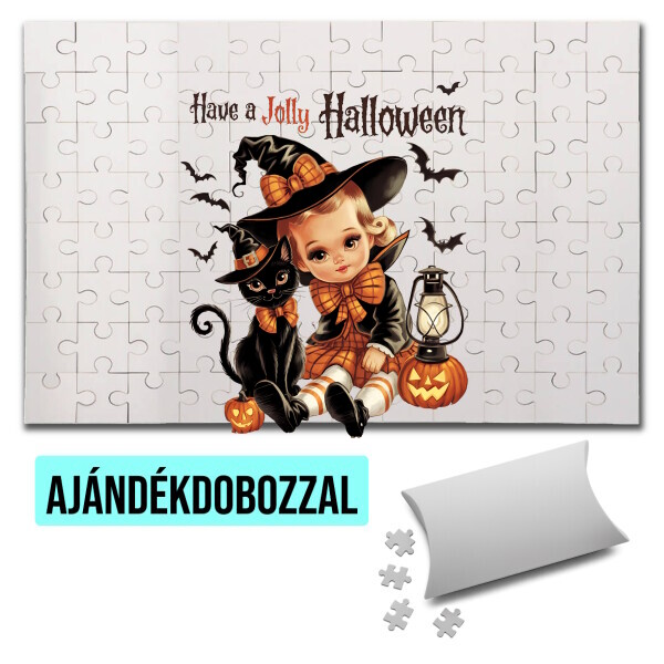 Puzzle - kirakó ajándékdobozzal