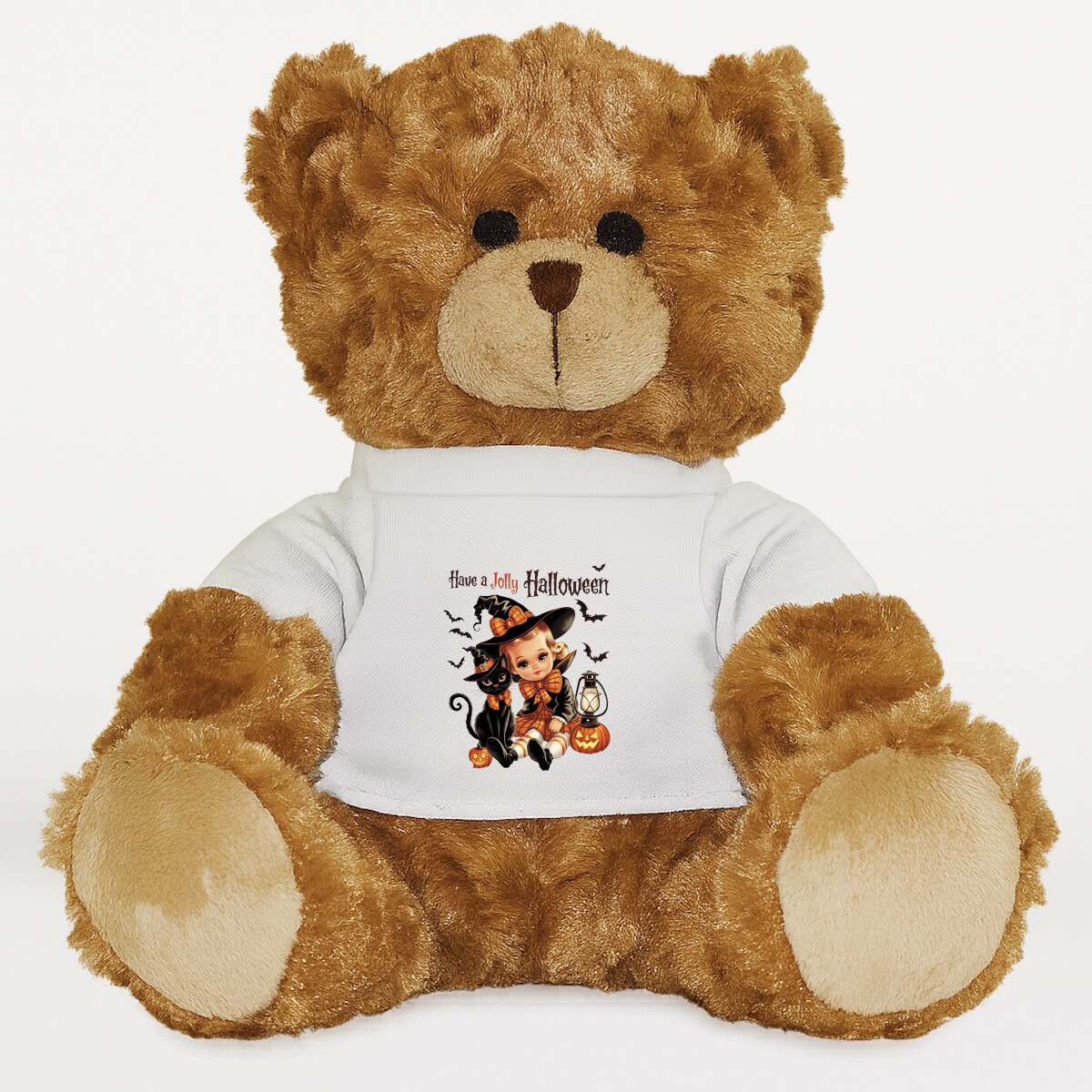 Plüssmaci egyedi pólóval