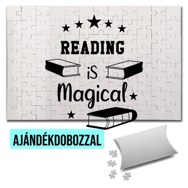 Puzzle - kirakó ajándékdobozzal