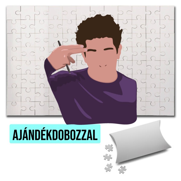 Puzzle - kirakó ajándékdobozzal