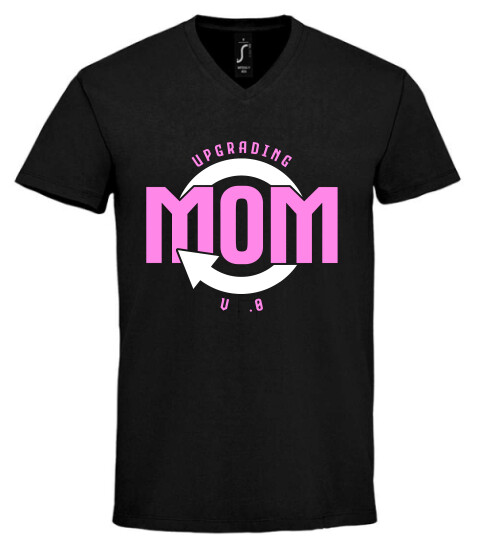 Unisex V nyakú póló