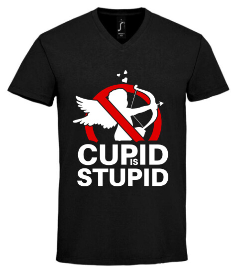 Unisex V nyakú póló