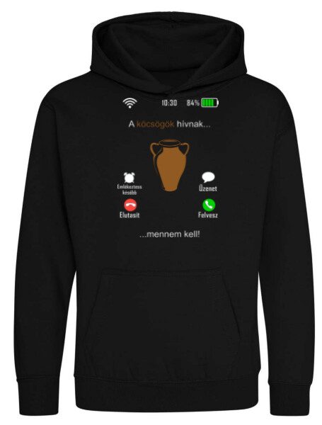 Kapucnis belebújós gyerek pulóver