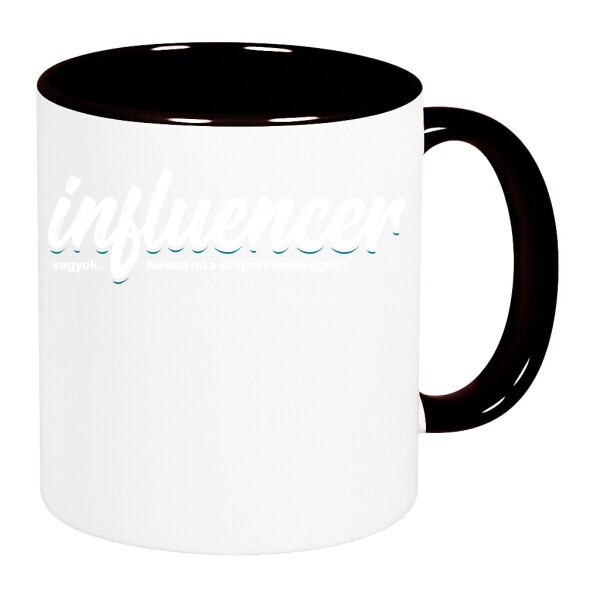 Színes fülű és belsejű bögre