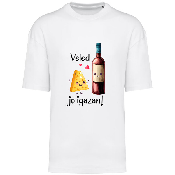 Prémium oversized unisex póló