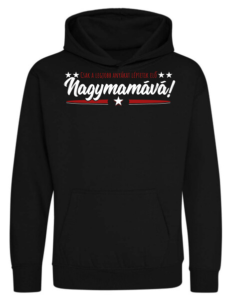 Kapucnis belebújós gyerek pulóver