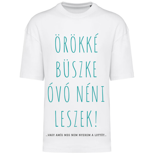 Prémium oversized unisex póló