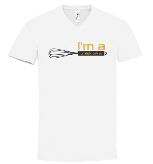 Unisex V nyakú póló