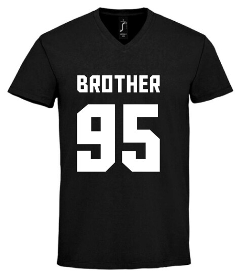 Unisex V nyakú póló