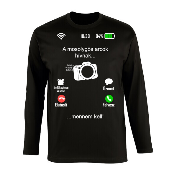 Hosszú ujjú póló