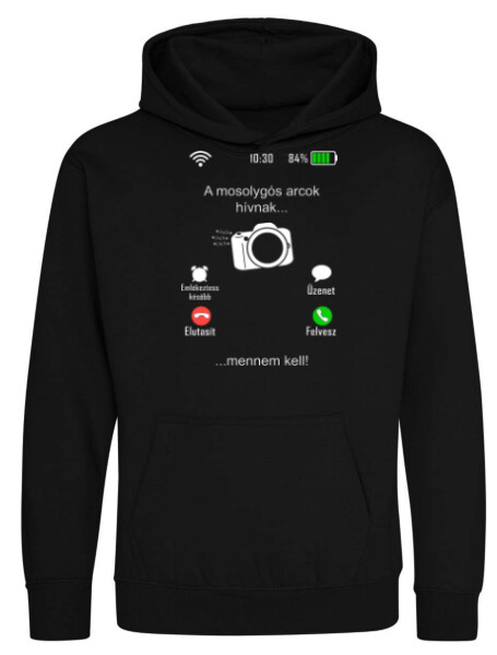 Kapucnis belebújós gyerek pulóver