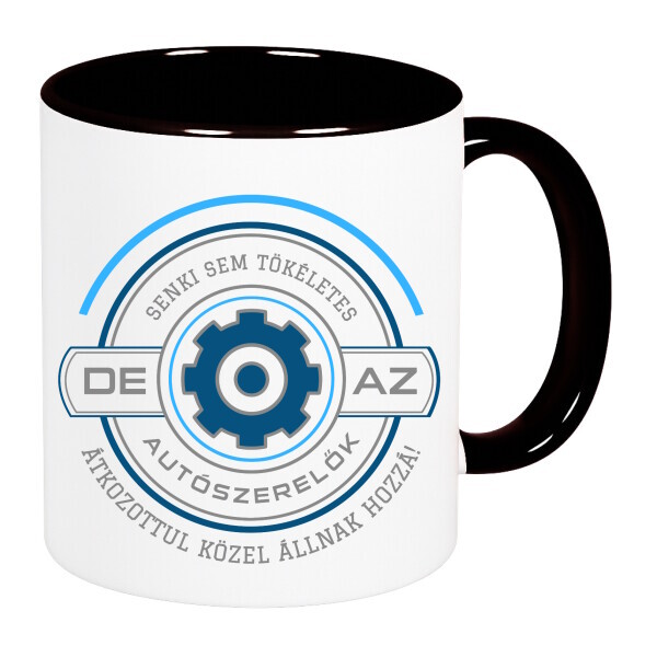 Színes fülű és belsejű bögre