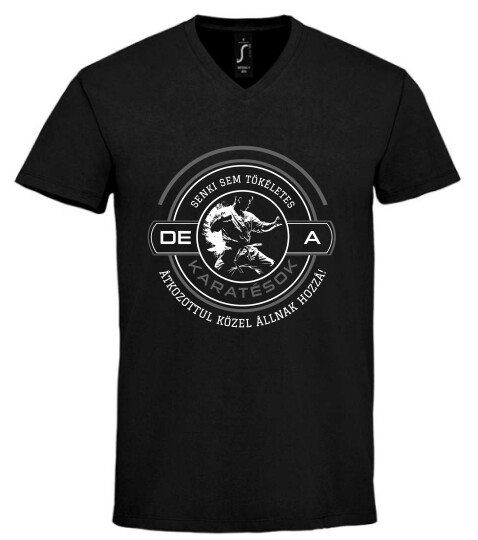 Unisex V nyakú póló