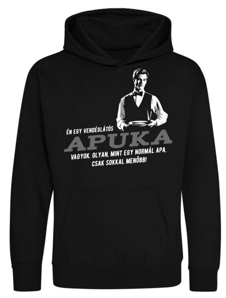 Kapucnis belebújós gyerek pulóver