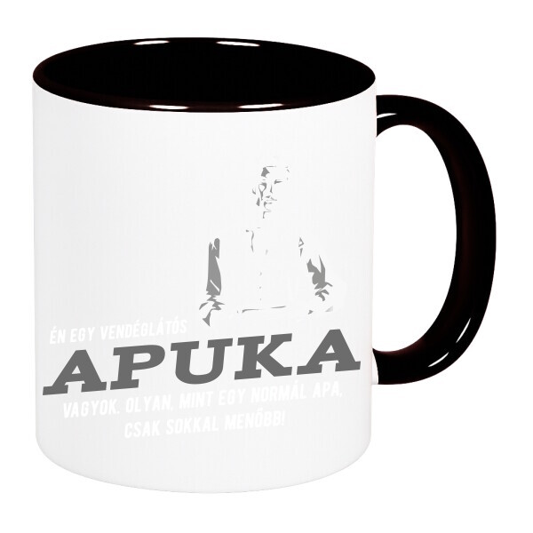 Színes fülű és belsejű bögre