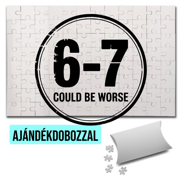 Puzzle - kirakó ajándékdobozzal