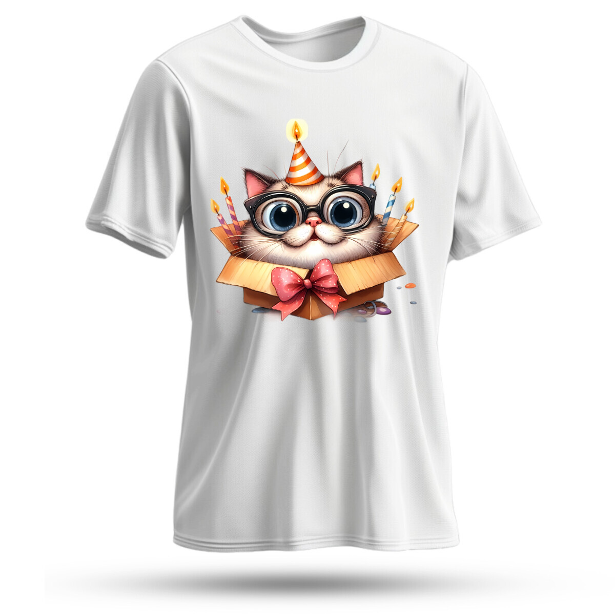 Szülinapi dobozos cica