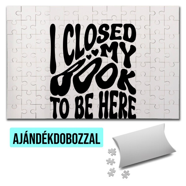 Puzzle - kirakó ajándékdobozzal