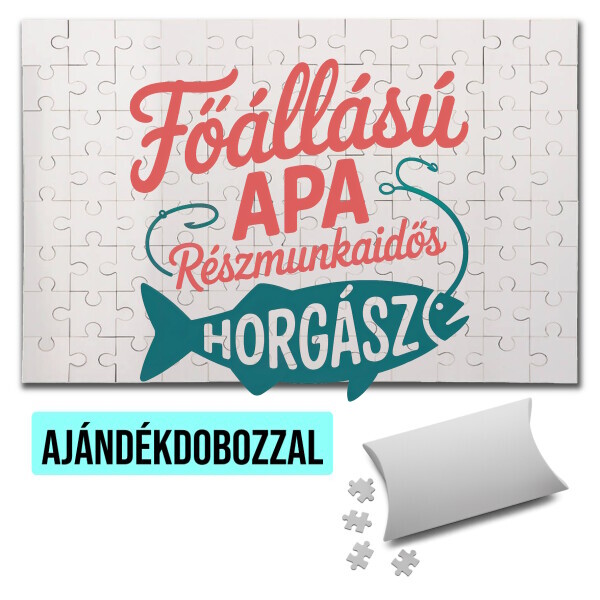 Puzzle - kirakó ajándékdobozzal