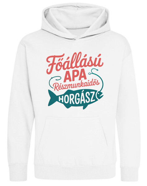 Kapucnis belebújós gyerek pulóver