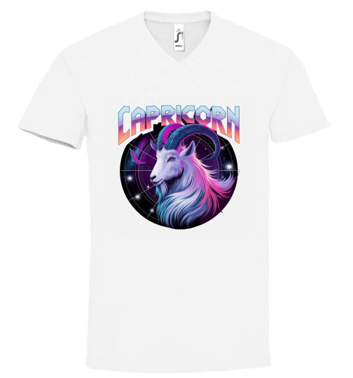 Unisex V nyakú póló