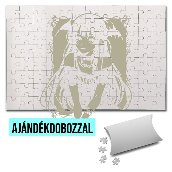 Puzzle - kirakó ajándékdobozzal